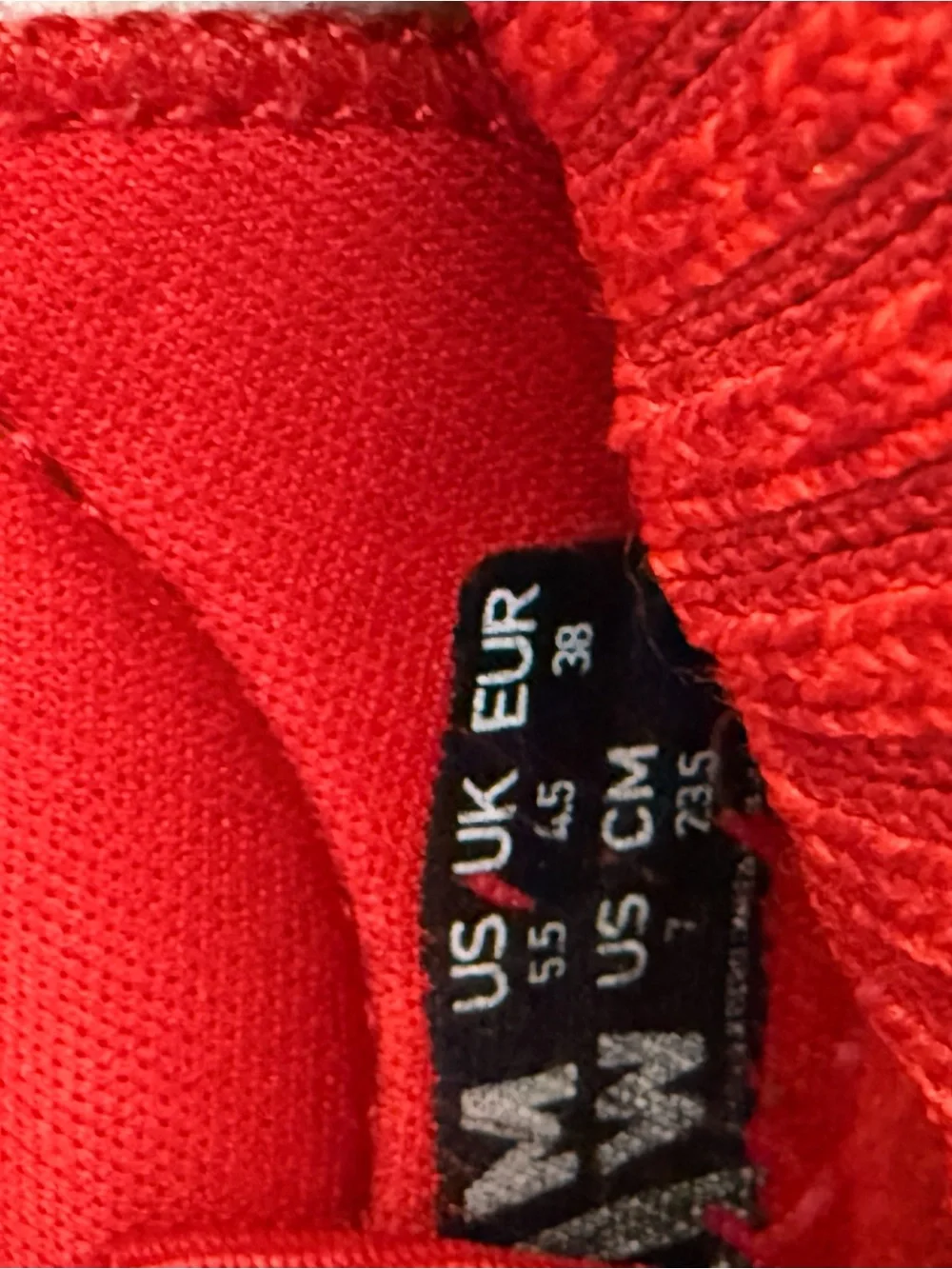 NOBULL Red Knit Training Sneakers